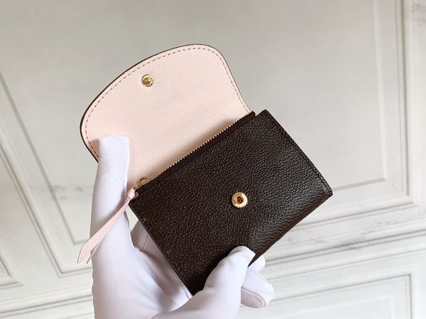 2021 new female designer ladies coin purse ladies folding cardholder wallet credit card holder bag with box, Red;black 
2021 new female designer ladies coin purse ladies folding cardholder wallet credit card holder bag with box, Red;black