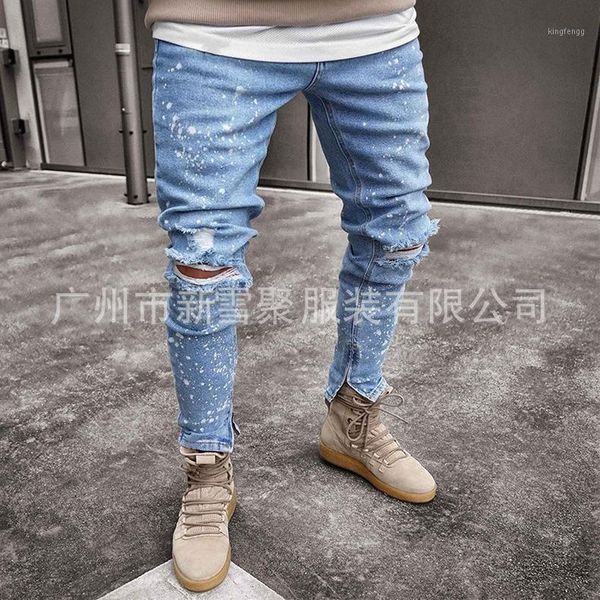 1x men's jeans snowflake elastic casual small leg pants men's pants jeans wholesale custom wholesale suppliers1, Blue
1x men's jeans snowflake elastic casual small leg pants men's pants jeans wholesale custom wholesale suppliers1, Blue