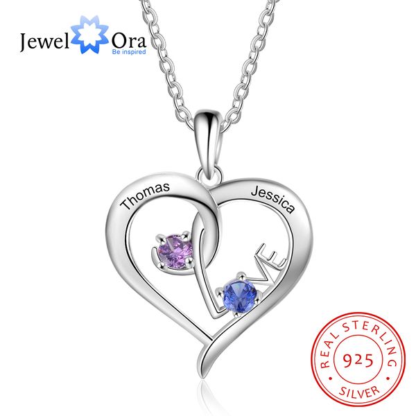 jewelora 925 sterling silver personalized heart necklace with birthstone"love" custom name engraved pendant s925 mothers gifts q12, Golden;silver
jewelora 925 sterling silver personalized heart necklace with birthstone"love" custom name engraved pendant s925 mothers gifts q12, Golden;silver