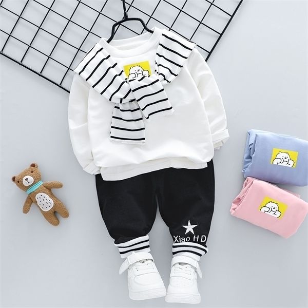 hylkidhuose 2020 autumn baby girls boys clothing sets newborn infant clothes bear pants children kids casual costume y1116, White
hylkidhuose 2020 autumn baby girls boys clothing sets newborn infant clothes bear pants children kids casual costume y1116, White