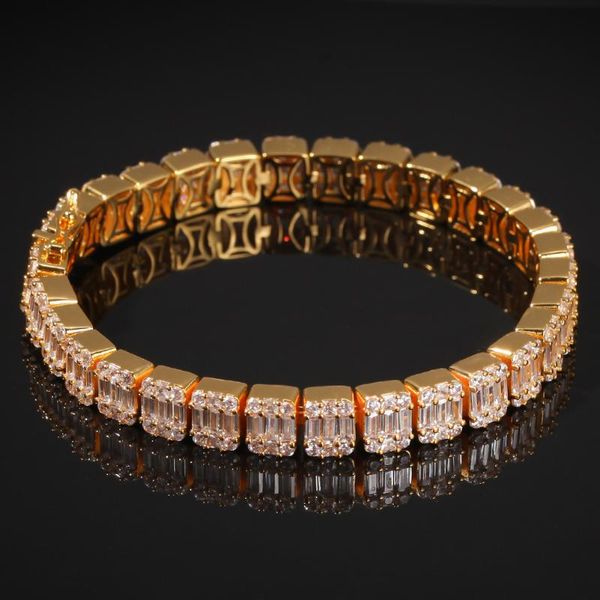 chains 2 columns square cubic zirconia bling charm hip hop gold silver color mens bracelets fashion jewelry
chains 2 columns square cubic zirconia bling charm hip hop gold silver color mens bracelets fashion jewelry