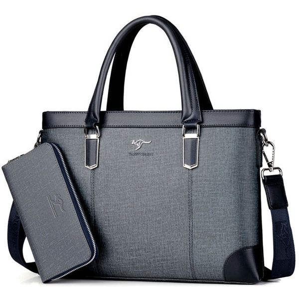 classic design handbag for man business briefcase computer bag men's office bags waterproof pvc fabric travel work shoulder bag lj20101
classic design handbag for man business briefcase computer bag men's office bags waterproof pvc fabric travel work shoulder bag lj20101
