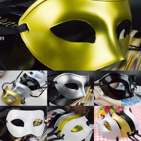 factoryj1dxvenetian fancy dress men's masquerade masks plastic half face mask optional multi-color (black, white, gold, silver
factoryj1dxvenetian fancy dress men's masquerade masks plastic half face mask optional multi-color (black, white, gold, silver
