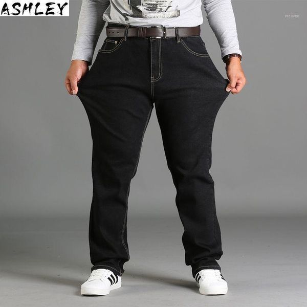 40 plus size 42 44 46 men's black jeans 2020 new classic business casual elastic force loose denim trousers brand pants male1, Blue
40 plus size 42 44 46 men's black jeans 2020 new classic business casual elastic force loose denim trousers brand pants male1, Blue