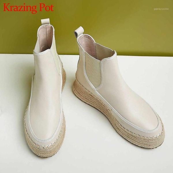 krazing pot energy maiden style genuine leather simple round toe high heels thick bottom women winter keep warm ankle boots l331, Black
krazing pot energy maiden style genuine leather simple round toe high heels thick bottom women winter keep warm ankle boots l331, Black