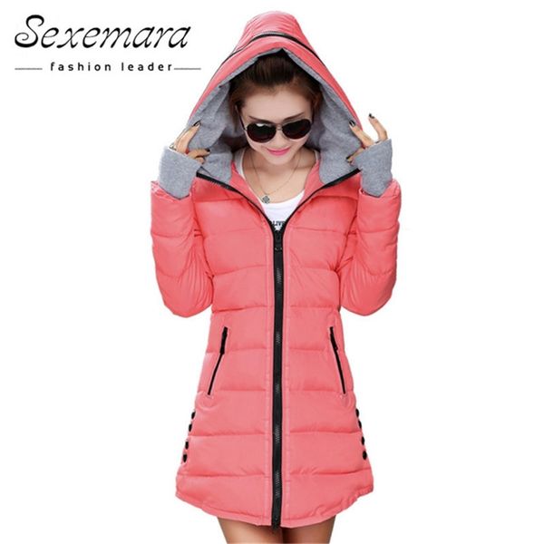 12 colors women plus size female hoodie hooded autumn winter long sleeve down parka slim casual quilted chaquetas jacket coat 201112, Black;brown
12 colors women plus size female hoodie hooded autumn winter long sleeve down parka slim casual quilted chaquetas jacket coat 201112, Black;brown