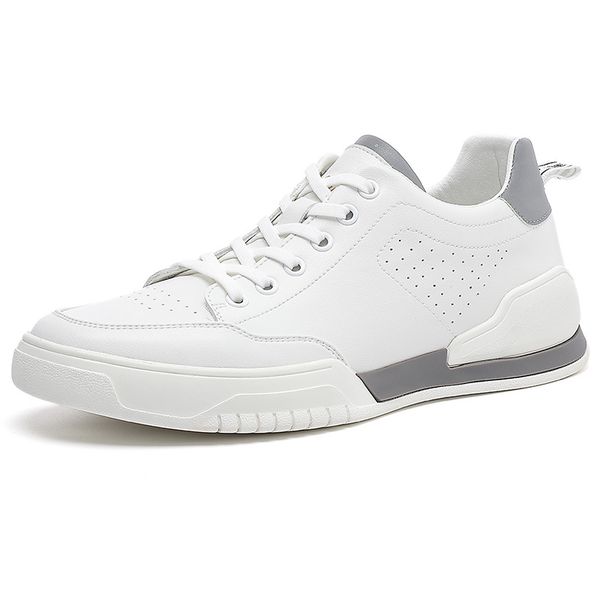 2020 autumn new men's fashion casual shoes leather white shoes wild low-trend men's shoes, Black
2020 autumn new men's fashion casual shoes leather white shoes wild low-trend men's shoes, Black