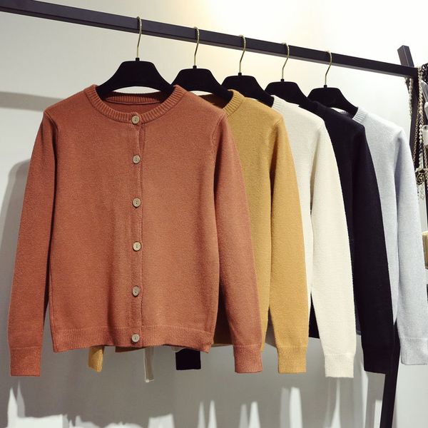 autumn woman's winter coat cardigan sweater loose mesh line short jacket high school wind unique style breasted, White;black
autumn woman's winter coat cardigan sweater loose mesh line short jacket high school wind unique style breasted, White;black