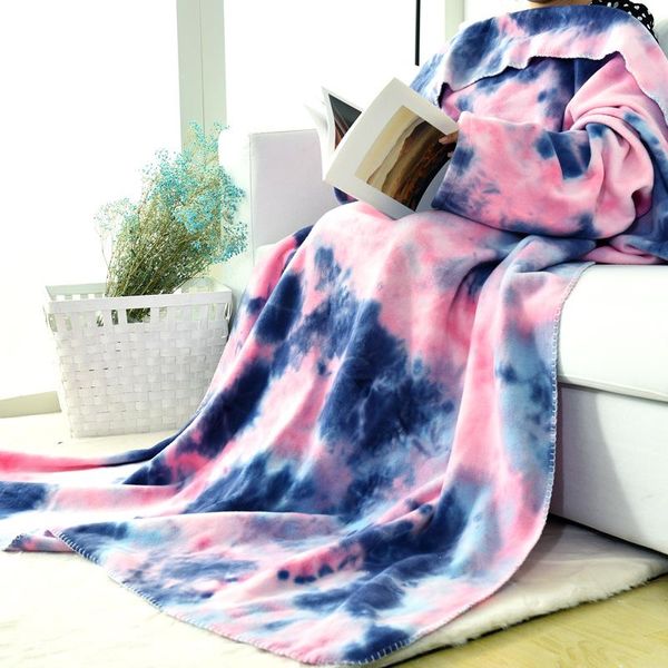 blankets drop blanket with sleeves soft warm outdoor winter tv 137*180cm 
blankets drop blanket with sleeves soft warm outdoor winter tv 137*180cm