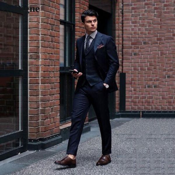 men's suits & blazers sodigne mens suit 3 pieces set business groom jacket tuxedos blazer for wedding prom evening men, White;black
men's suits & blazers sodigne mens suit 3 pieces set business groom jacket tuxedos blazer for wedding prom evening men, White;black