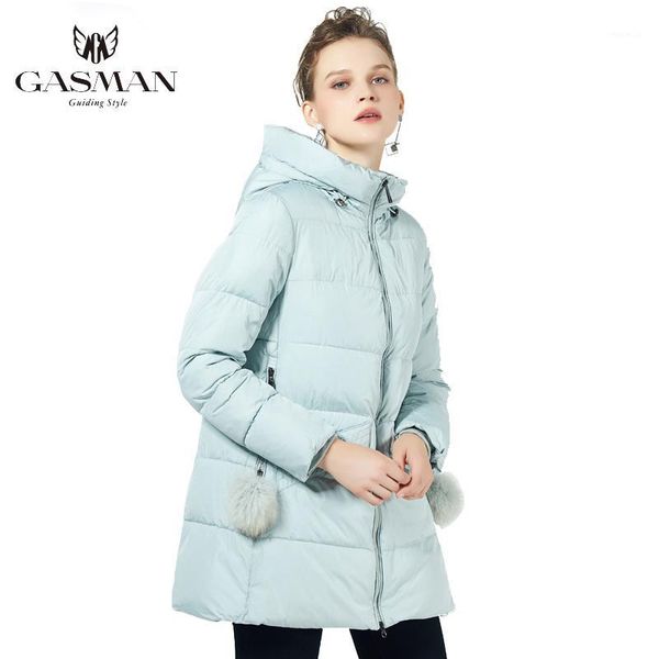 gasman 2020 new winter collection hooded women parkas a line coat windproof female fashion winter thick jackets down brand 188331, Black
gasman 2020 new winter collection hooded women parkas a line coat windproof female fashion winter thick jackets down brand 188331, Black