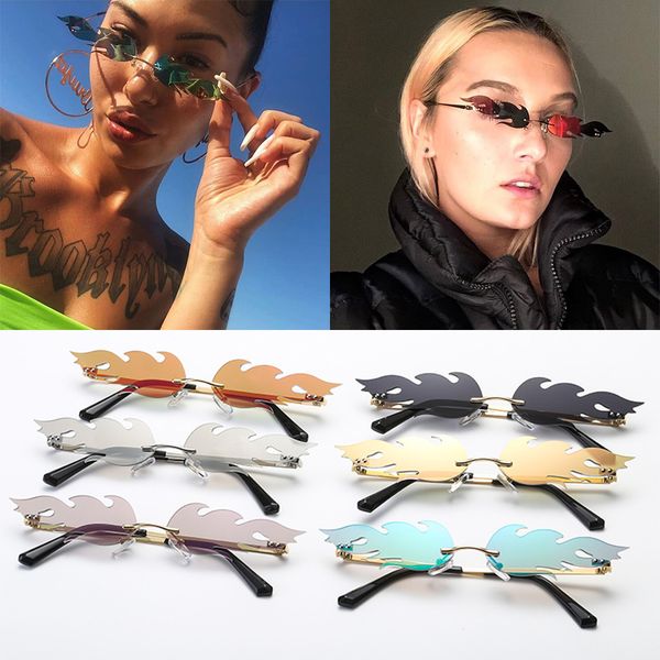2019 горячая мода винтаж огонь пламя женщины мужчины очки rimless волны очки uv 400 очки роскошные узкие солнцезащитные очки
2019 горячая мода винтаж огонь пламя женщины мужчины очки rimless волны очки uv 400 очки роскошные узкие солнцезащитные очки