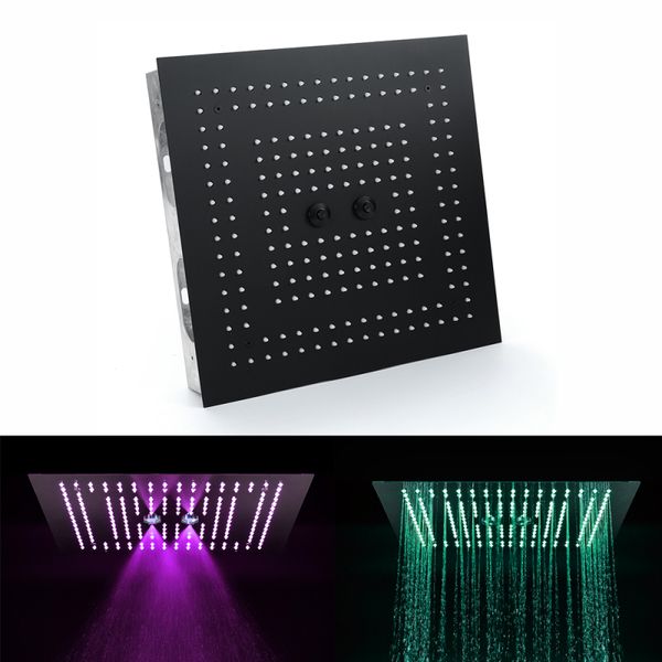 luxury l shower matt black conceal ceiling big shower head 400x400mm rainfall massage multi color head showerhead led lighting
luxury l shower matt black conceal ceiling big shower head 400x400mm rainfall massage multi color head showerhead led lighting