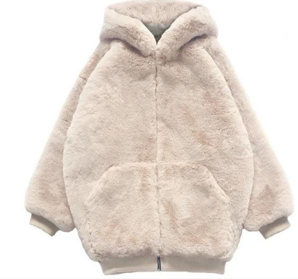 2020 winter plush fur coat women's new korean version loose thick imitation rabbit fur coat mid-length cotton coat, Black
2020 winter plush fur coat women's new korean version loose thick imitation rabbit fur coat mid-length cotton coat, Black