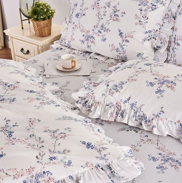 french romantic floral ruffle bed set,twin full king cotton single double home textile bedspreads pillow case duvet cover1
french romantic floral ruffle bed set,twin full king cotton single double home textile bedspreads pillow case duvet cover1