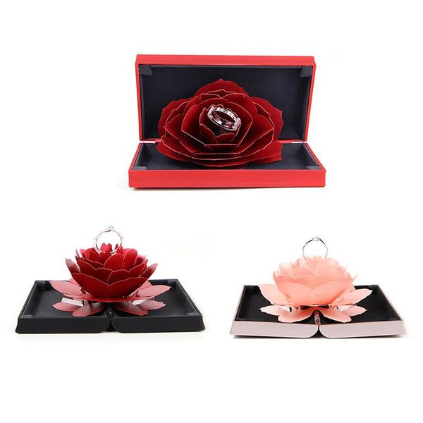 gift wrap 1pc marriage rotating rose ring box wedding engagement jewelry storage display holder 12 x 6.8 2cm
gift wrap 1pc marriage rotating rose ring box wedding engagement jewelry storage display holder 12 x 6.8 2cm
