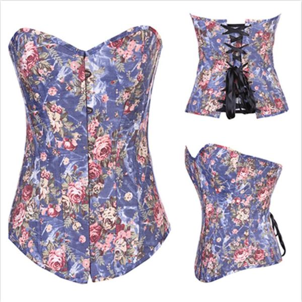 2020 women steampunk renaissance corset lace up boned bustier waist trainer corsets cincher print floral lingerie, Black;white
2020 women steampunk renaissance corset lace up boned bustier waist trainer corsets cincher print floral lingerie, Black;white