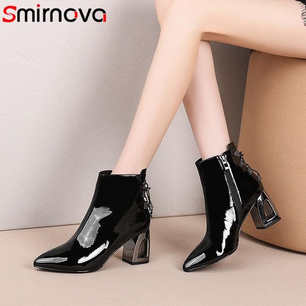 boots smirnova 2021 winter autumn women high heels shoes genuine leather fashion quality ladies ankle, Black
boots smirnova 2021 winter autumn women high heels shoes genuine leather fashion quality ladies ankle, Black