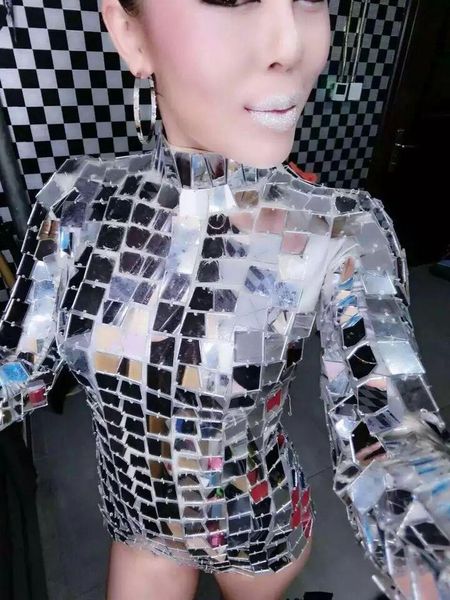 stage wear silver mirror sequins bodysuit nightclub bar female singer costume long sleeve dancer outfit performance dance, Black;red
stage wear silver mirror sequins bodysuit nightclub bar female singer costume long sleeve dancer outfit performance dance, Black;red