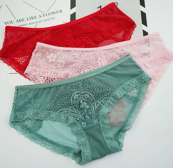 spring and summer new lace women's ultra thin transparent red underwear, Black;pink
spring and summer new lace women's ultra thin transparent red underwear, Black;pink