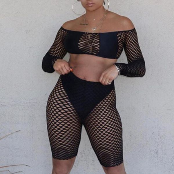 women's sheer bikini plain fish net cover up swimwear swimsuit hollow out transform bathing suit summer set, White;black
women's sheer bikini plain fish net cover up swimwear swimsuit hollow out transform bathing suit summer set, White;black