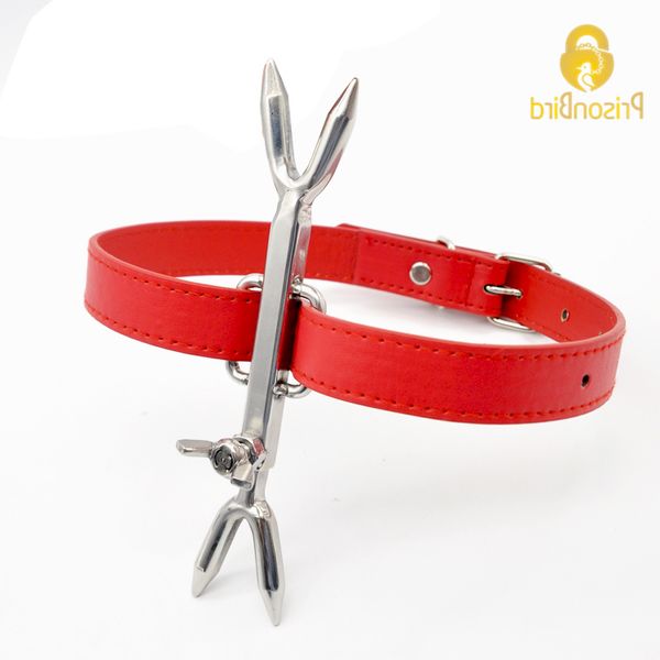 chaste bird strict leather stainless steel heretics fork bondage s&m toys for men/women a320
chaste bird strict leather stainless steel heretics fork bondage s&m toys for men/women a320