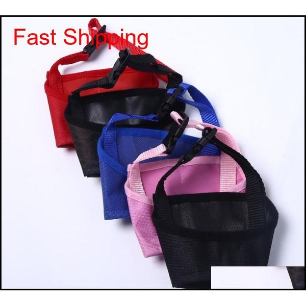 dog mouth muzzle barking pet accessories dog muzzle mask for pitbull anti bark bite for large small medium qylozc packing2010