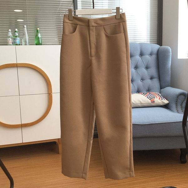 women pants nordic style designer silhouette high waist curved design casual twill trousers streetwear y200114, Black;white
women pants nordic style designer silhouette high waist curved design casual twill trousers streetwear y200114, Black;white