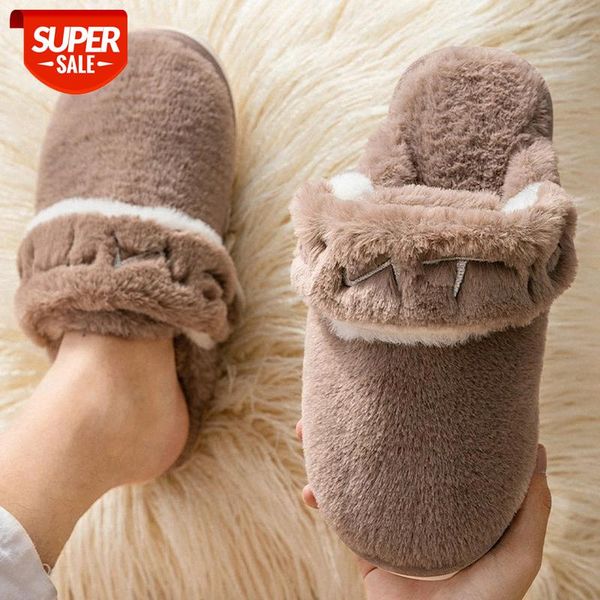 female slippers warm plush slippers with fur adjustable heel bedroom soft sole home winter women shoes 2020 #1u0h, Black
female slippers warm plush slippers with fur adjustable heel bedroom soft sole home winter women shoes 2020 #1u0h, Black