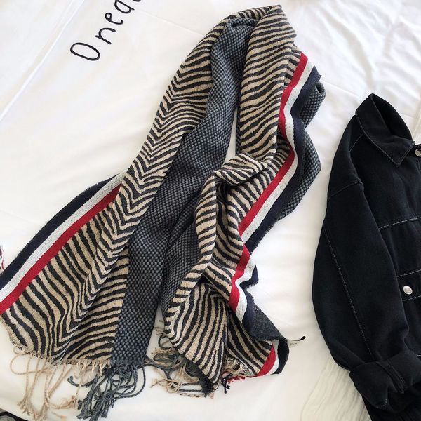autumn and winter thickened leopard print scarf leopard spot tassel windproof imitation cashmere scarf shawl for warmth klwe, Blue;gray
autumn and winter thickened leopard print scarf leopard spot tassel windproof imitation cashmere scarf shawl for warmth klwe, Blue;gray