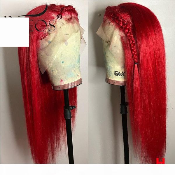 beeos preplucked red colored 13*4 lace frontal human hair wigs long straight 150% peruvian remy invisible lace front, Black
beeos preplucked red colored 13*4 lace frontal human hair wigs long straight 150% peruvian remy invisible lace front, Black