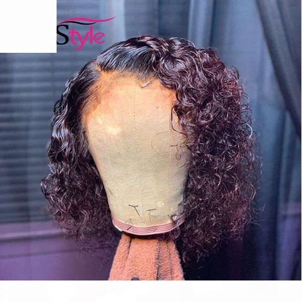 burgundy lace front wig water wave wig bob pre plucked with baby hair 13x4 short curly human hair wigs for black women 130 remy, Black;brown
burgundy lace front wig water wave wig bob pre plucked with baby hair 13x4 short curly human hair wigs for black women 130 remy, Black;brown