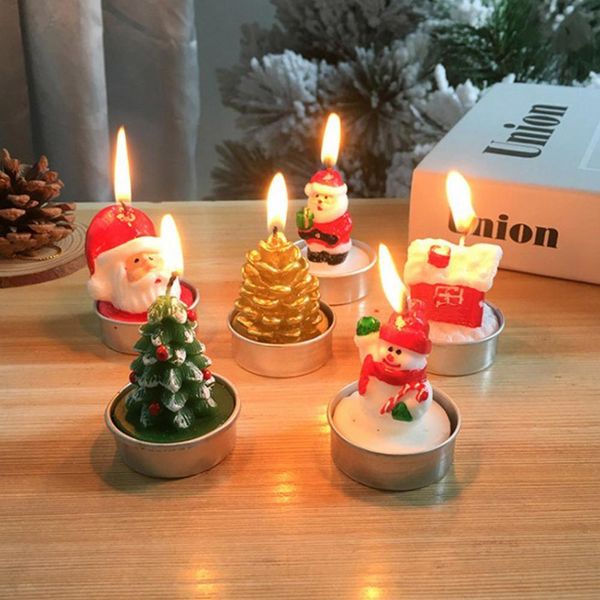 3 pcs box christmas candles santa snowman pine cones christmas tree shape unscented smokeless tea light candle home decoration wmtyym
3 pcs box christmas candles santa snowman pine cones christmas tree shape unscented smokeless tea light candle home decoration wmtyym