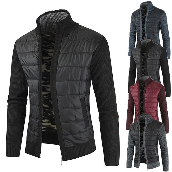 2020 autumn and winter new cross-border selling foreign trade mens patchwork assorted colors stand collar cardigan sweater coat sweater, White;black
2020 autumn and winter new cross-border selling foreign trade mens patchwork assorted colors stand collar cardigan sweater coat sweater, White;black