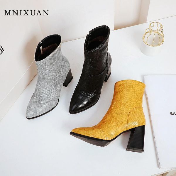 boots mnixuan western women shoes 2021 autumn winter pointed toe high heel ankle snake print black
boots mnixuan western women shoes 2021 autumn winter pointed toe high heel ankle snake print black