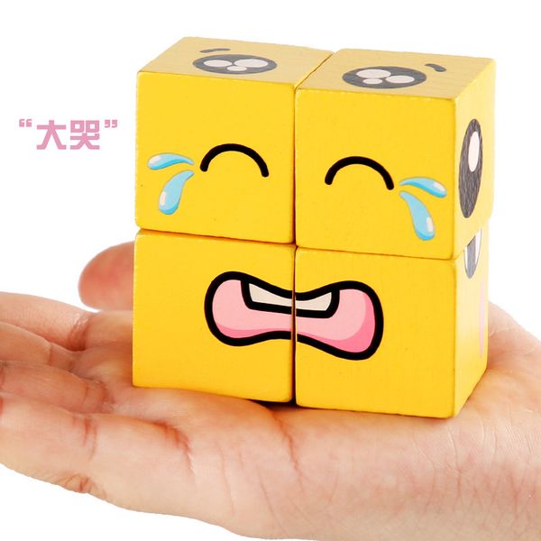 2020 new product blocks children's intelligence early education toy emoticons face changing rubik's cube six - face drawing jigsaw
2020 new product blocks children's intelligence early education toy emoticons face changing rubik's cube six - face drawing jigsaw
