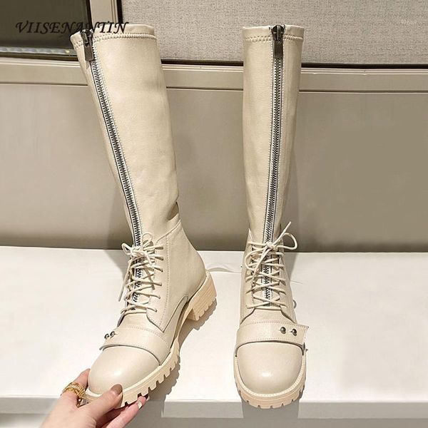 2021winter new long-tube knee-length thin stretch boots round toe thick heel lace mid-tube knight boots zapatos de mujer1, Black
2021winter new long-tube knee-length thin stretch boots round toe thick heel lace mid-tube knight boots zapatos de mujer1, Black