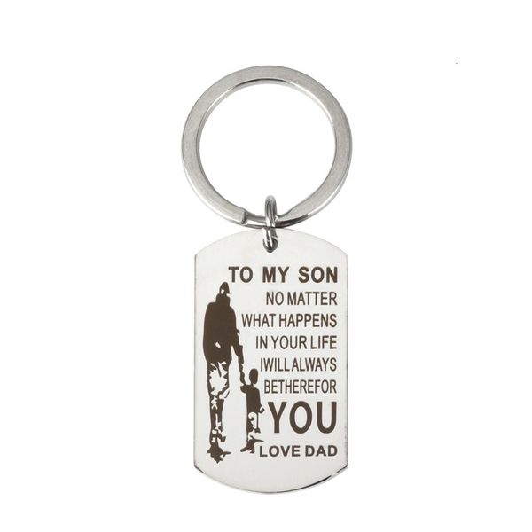 to my son love dad family jewelry stainless steel lettering charm pendant necklace keychain keyring father's day christmas gifts, Slivery;golden
to my son love dad family jewelry stainless steel lettering charm pendant necklace keychain keyring father's day christmas gifts, Slivery;golden
