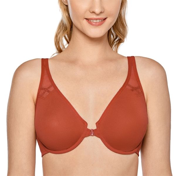 women's non padded seamless underwire full coverage front close bra racerback y200415, Red;black
women's non padded seamless underwire full coverage front close bra racerback y200415, Red;black