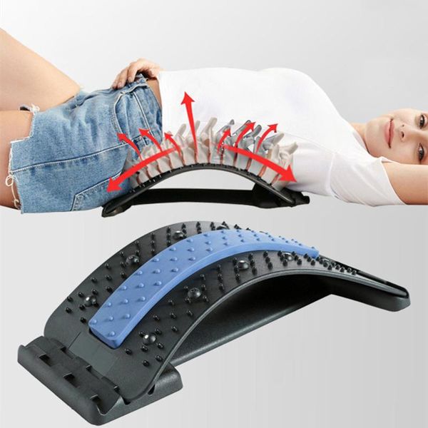 waist support back massager stretcher neck pain relief magic massage muscle stretch stimulator relaxation fitness equipment, Black;gray
waist support back massager stretcher neck pain relief magic massage muscle stretch stimulator relaxation fitness equipment, Black;gray