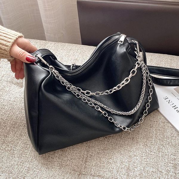 Classic Chain Bucket Bag 2021 Fashion New High-quality PU Leather Women's Designer Handbag High Capacity Shoulder Bags
Classic Chain Bucket Bag 2021 Fashion New High-quality PU Leather Women's Designer Handbag High Capacity Shoulder Bags