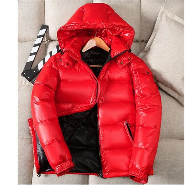 men's and women's winter warm down jacket brand quality coat warm and cold padded jacket metal double-sided couple cotton coat q12, Black
men's and women's winter warm down jacket brand quality coat warm and cold padded jacket metal double-sided couple cotton coat q12, Black