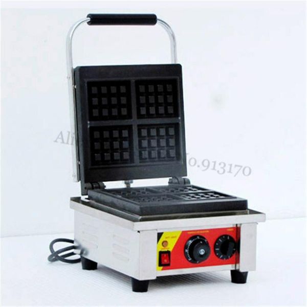electric rectangle waffle baker maker square waffle machine 4 pcs in one tray 220v 110v non-stick cooking surface
electric rectangle waffle baker maker square waffle machine 4 pcs in one tray 220v 110v non-stick cooking surface