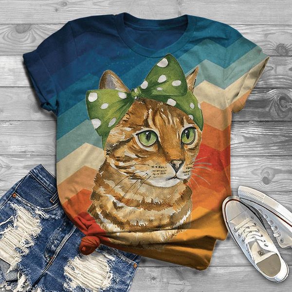 t shirt women harajuku tshirt plus size women short sleeve 3d cat printed o-neck t-shirt women 2020 camisetas mujer, White
t shirt women harajuku tshirt plus size women short sleeve 3d cat printed o-neck t-shirt women 2020 camisetas mujer, White