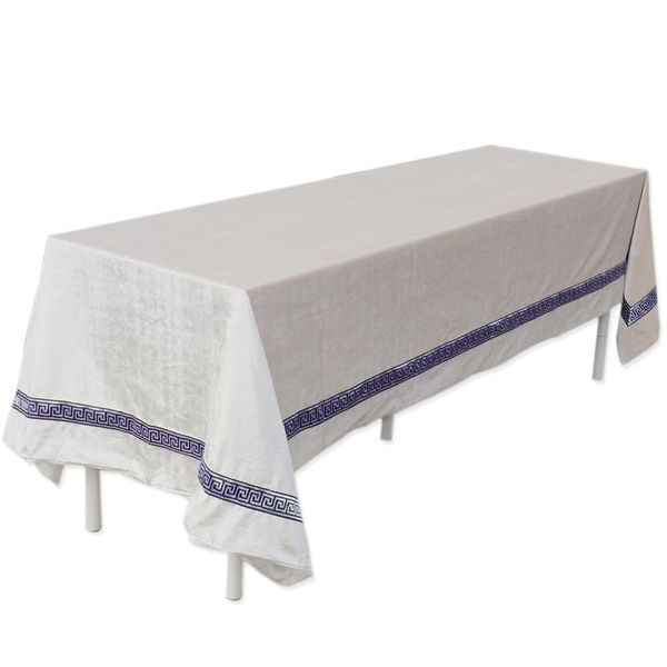 роскошный стол скатерть прямоугольник 145x304 см бархатный стол ткани свадьба настольный стол продвинутый европейский домашний декор sqcnno 
роскошный стол скатерть прямоугольник 145x304 см бархатный стол ткани свадьба настольный стол продвинутый европейский домашний декор sqcnno