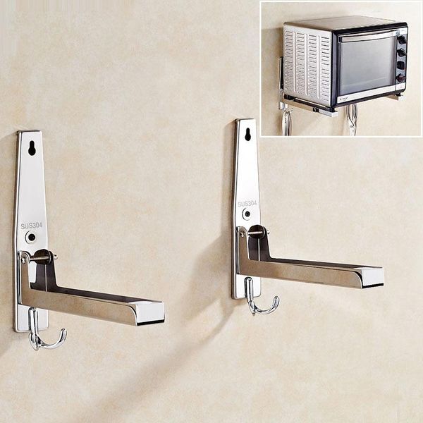 hooks & rails support frame steel foldable stretch shelf rack microwave oven wall mount bracket stainless silver kitchen
hooks & rails support frame steel foldable stretch shelf rack microwave oven wall mount bracket stainless silver kitchen