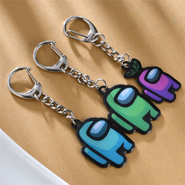 8 colors games among us keychain anime cute cartoon acrylic colourful keyrings gift keychains car keys decoration accessories e111905, Red;brown
8 colors games among us keychain anime cute cartoon acrylic colourful keyrings gift keychains car keys decoration accessories e111905, Red;brown