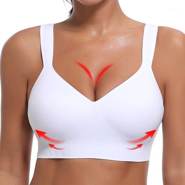gym clothing sfit women sports bra high impact for fitness yoga running female pad sportswear tank push up bras1, White;black
gym clothing sfit women sports bra high impact for fitness yoga running female pad sportswear tank push up bras1, White;black