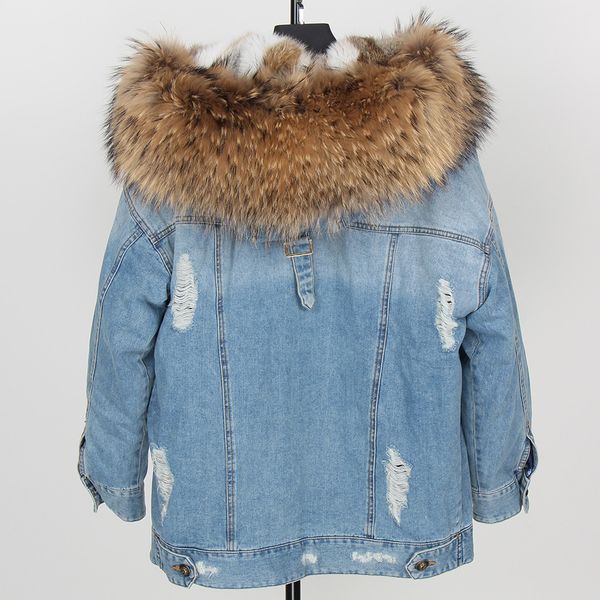 maomaokong cowboy parka winter jacket women parkas real fur coat natural raccoon fur hood real rabbit fur liner luxury streetwea lj201203, Black
maomaokong cowboy parka winter jacket women parkas real fur coat natural raccoon fur hood real rabbit fur liner luxury streetwea lj201203, Black