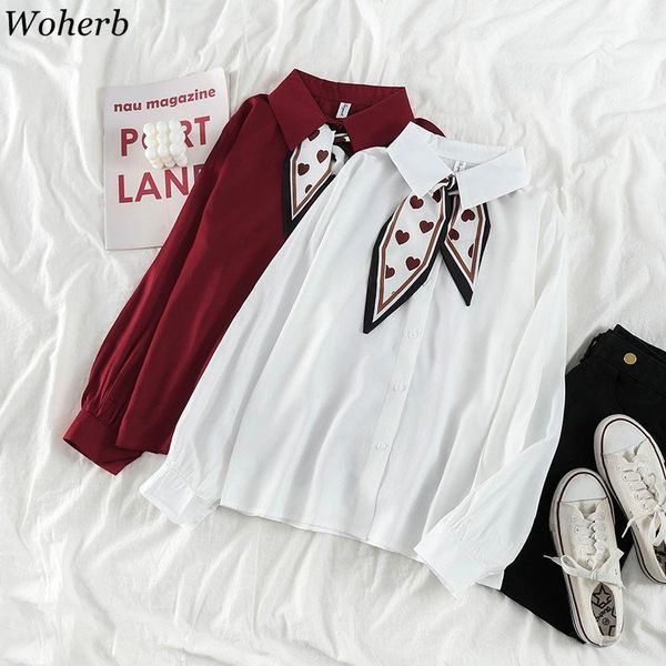 woherb women colthing 2020 spring harajuku retro women long sleeve shirts bowknot sweet loose simple casual famale 920021, White
woherb women colthing 2020 spring harajuku retro women long sleeve shirts bowknot sweet loose simple casual famale 920021, White